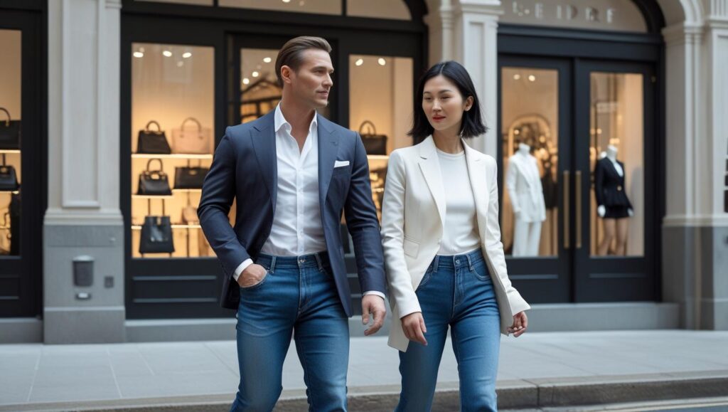 luxury designer jeans